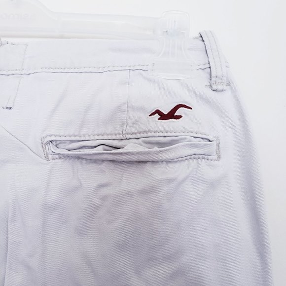 🔴 3/$40 - Hollister Chino Pants - Off White/Beige - Picture 6 of 9
